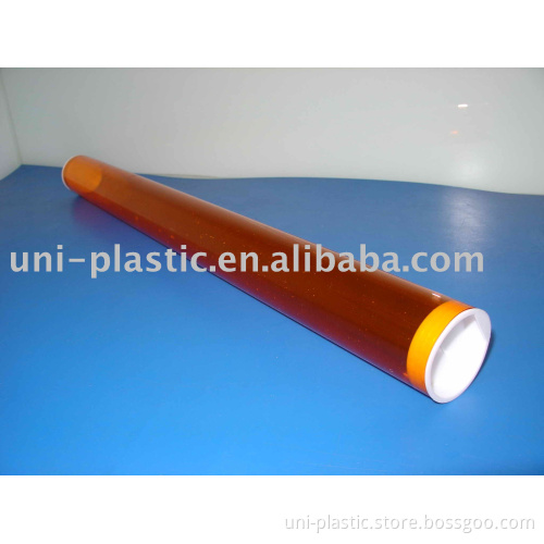 Clear Tubes with end caps
